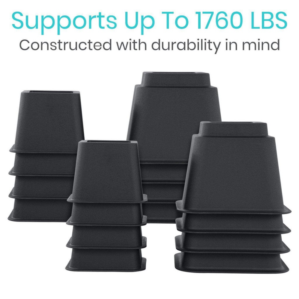 Bed Risers for Easy Mobility and Comfort Support - Kern Medical Supply