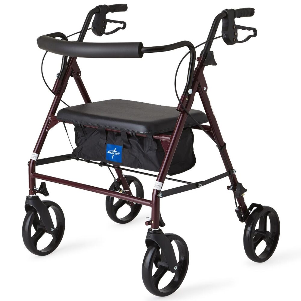 Bariatric Rollator: Heavy-Duty for Comfort and Safety - Kern Medical Supply
